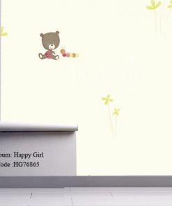 کاغذ دیواری روستر آلبوم دخترانه Happy Girls کد HG76865