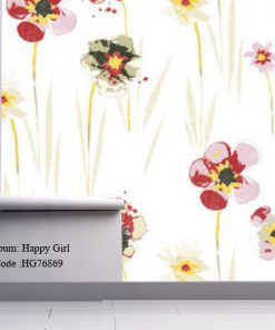 کاغذ دیواری روستر آلبوم دخترانه Happy Girls کد HG76869
