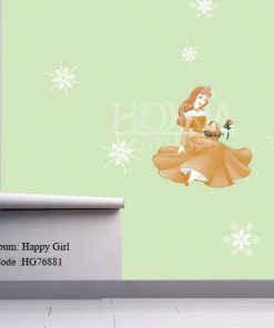 کاغذ دیواری روستر آلبوم دخترانه Happy Girls کد HG76881