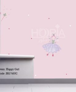 کاغذ دیواری روستر آلبوم دخترانه Happy Girls کد HG76892