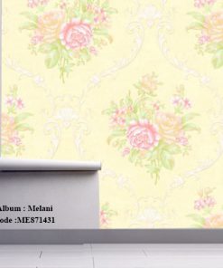 کاغذ دیواری روستر آلبوم ملانی Melani کد ME871431