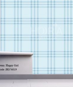 کاغذ دیواری اتاق کودک طرح دخترانه Happy girls کد HG76819