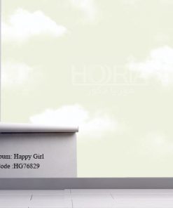 کاغذ دیواری اتاق کودک طرح دخترانه Happy girls کد HG76829