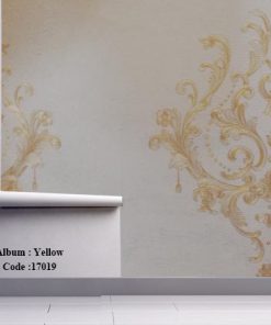 کاغذ دیواری یلو Yellow کد 17019