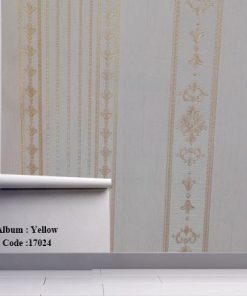 کاغذ دیواری یلو Yellow کد 17024