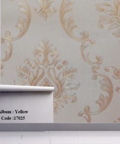 کاغذ دیواری یلو Yellow کد 17025