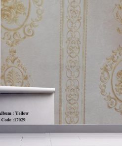 کاغذ دیواری یلو Yellow کد 17029