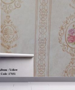 کاغذ دیواری یلو Yellow کد 17031