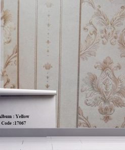 کاغذ دیواری یلو Yellow کد 17067