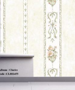 کاغذ دیواری کلاریس Clariss کد CL881455